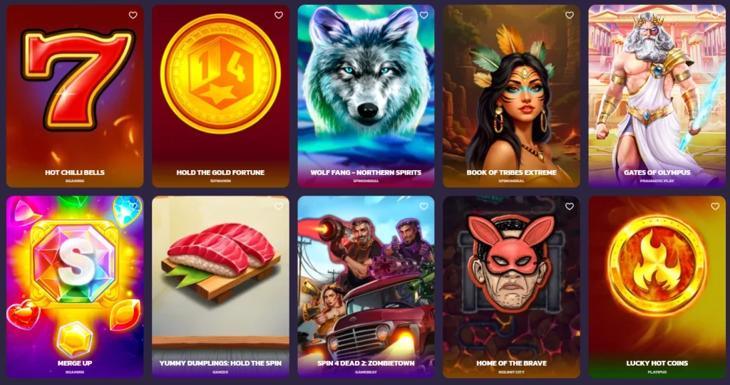 Coolzino Casino Spiele Bonuskauf