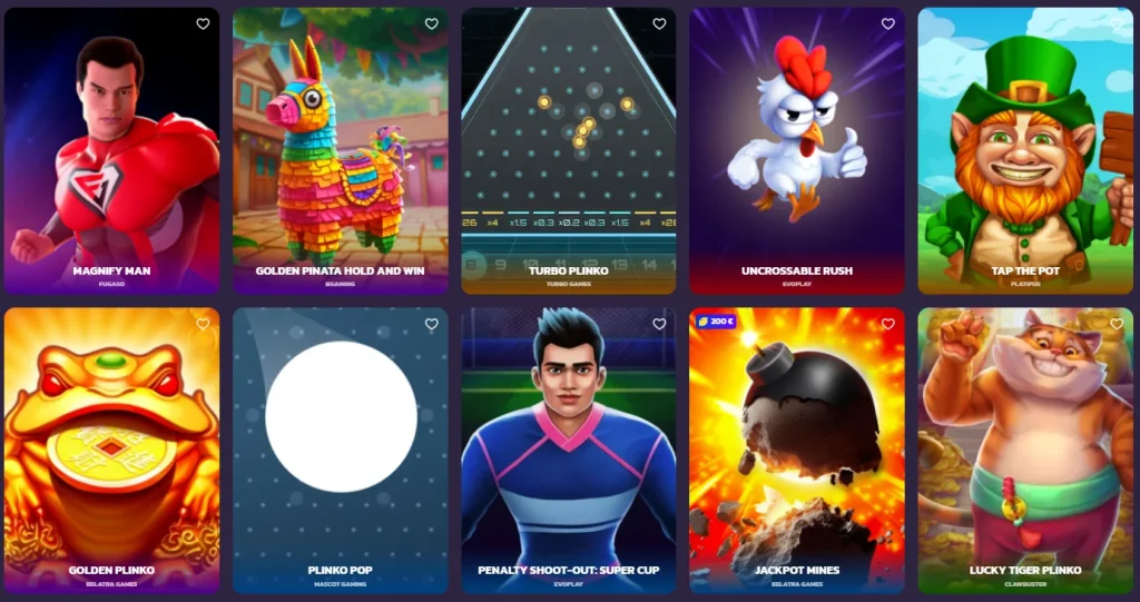 Coolzino Casino TischSpiele